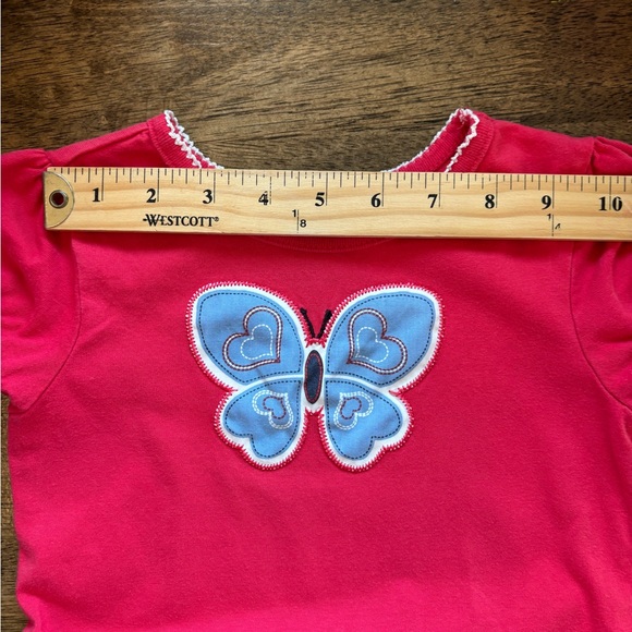 Vintage Faded Glory Knit and Denim Dress size 4/4T - Picture 5 of 9